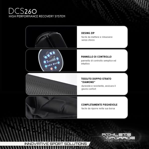 Dynamic Compression System Athlete Upgrade ® DCS260 - Dynamic Compression Massage Recovery System